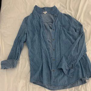 Light Chambray Button Up
